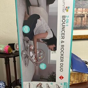 Convertible Bouncer & Rocker - Gray